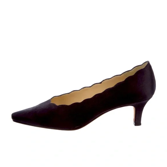 Manolo Blahnik Pumps black satin 36 - Picture 6 of 6